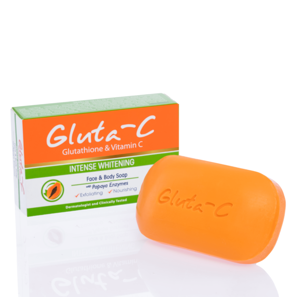 Gluta-c Skin Lightening Face and Body Soap with Papaya 135g