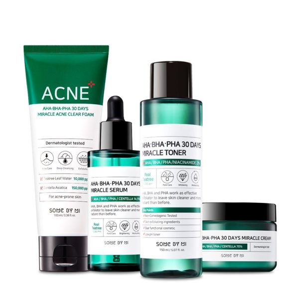 SOME BY MI Aha Bha Pha Miracle All-In-One Set 4Pcs