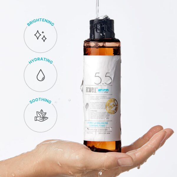 ACWELL Licorice pH Balancing Korean Toner for Cleansing 150 ml