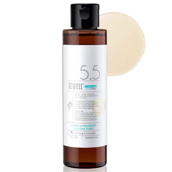 ACWELL Licorice pH Balancing Korean Toner for Cleansing 50 ml