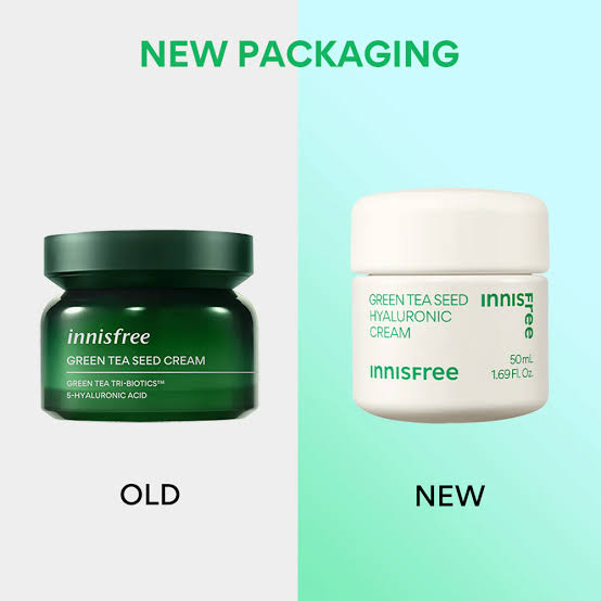 INNISFREE GREEN TEA SEED HYALURONIC CREAM 50ML