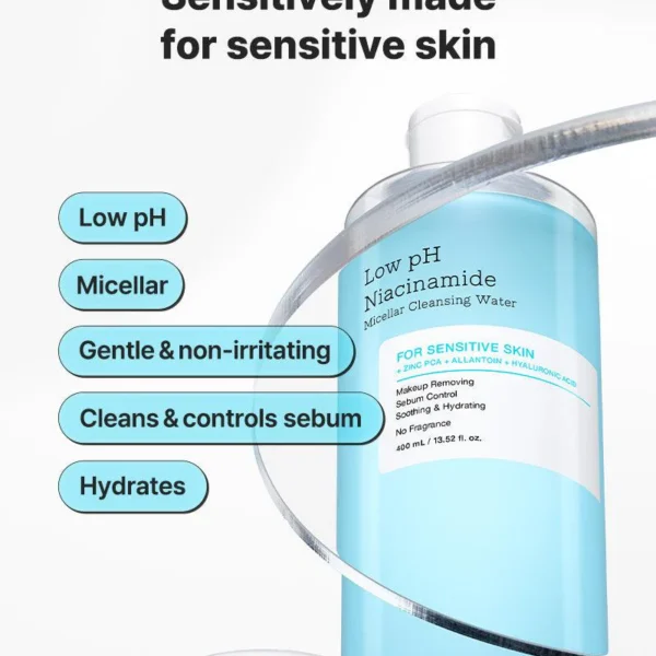 COSRX Low pH Niacinamide Micellar Cleansing Water 400 ML