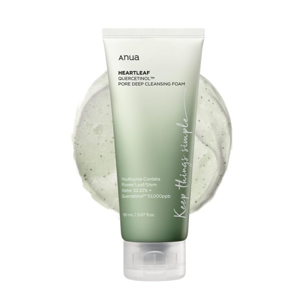 Anua Heartleaf Quercetinol Pore Deep Cleansing Foam - 150ml