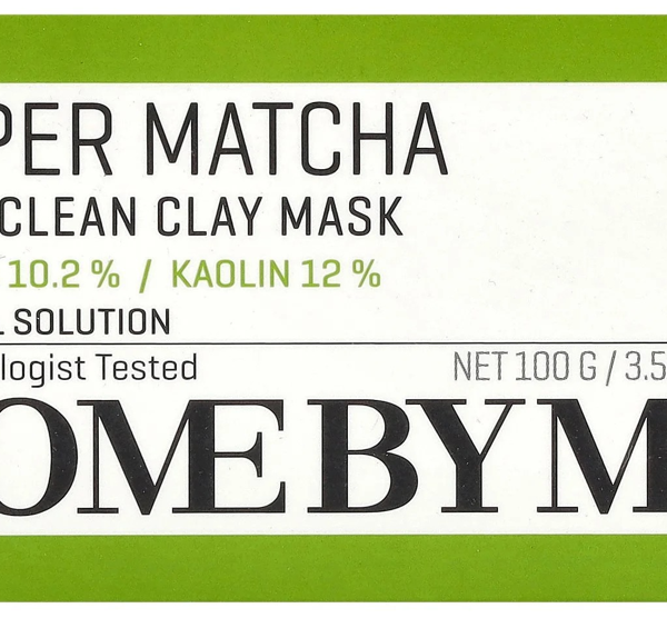 Some By Mi Super Matcha Pore Clean Clay Mask 100g